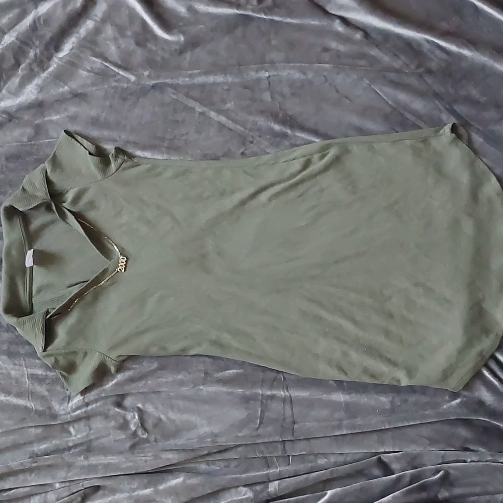 Green dress
